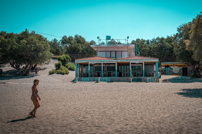 Vanuit Heraklion-gebied: busreis naar Zuid-Kreta en Matala BeachZuid Kreta Matala direct