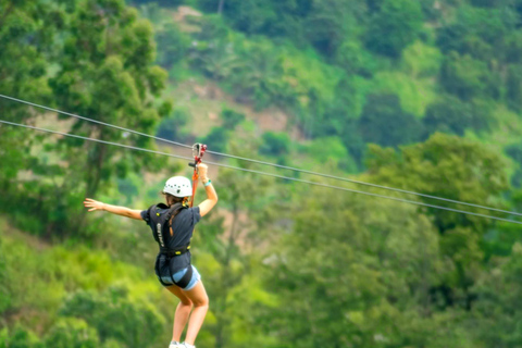 Pai: Ziplining w dżungli z 16 platformamiWycieczka prywatna bez transferu do hotelu