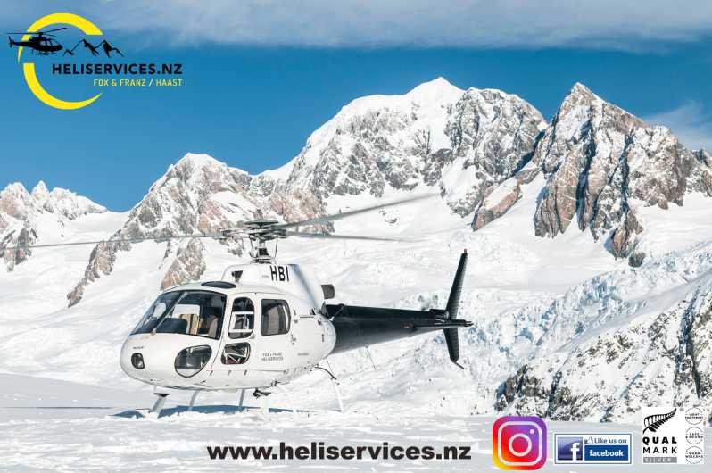 Franz Josef: Il Grand Tour in elicottero con atterraggio sulla neve