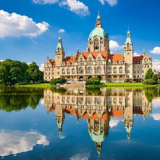 Hannover: Maschsee e New Town Hall Smartphone Game Quest