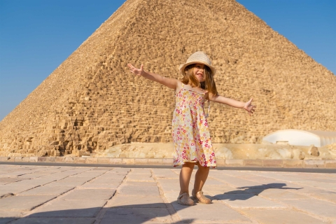 Hurghada: dagtour door Caïro, piramides van Gizeh en museumPrivérondleiding
