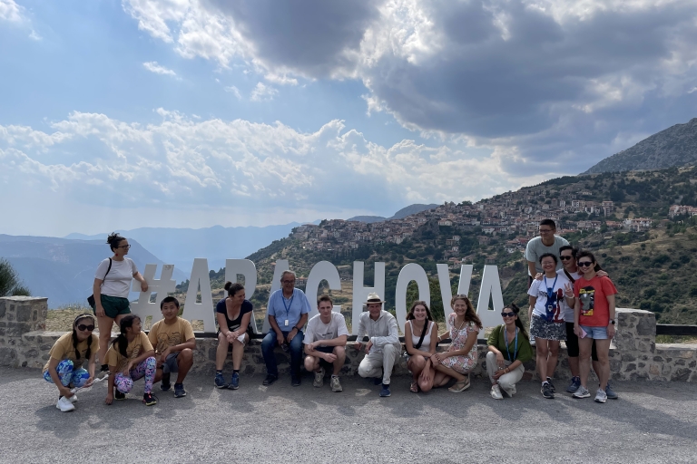 Van Athene: Delphi Multi-stop dagtocht met rondleiding
