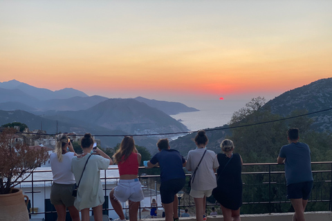 Agia Pelagia: Sunset Quad Trip with Local Products Tasting