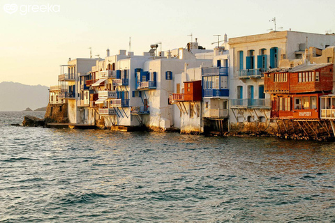 Mykonos: Little Venice and Agios Stefanos Cruise with Lunch