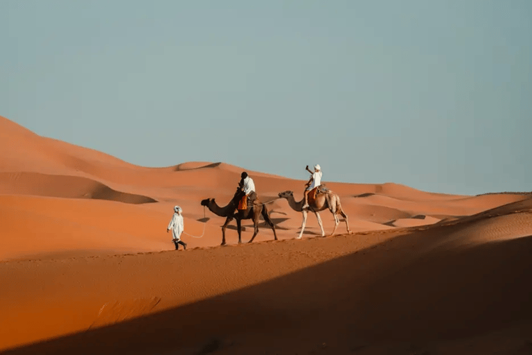 From Marrakech: Magical 3-Day Desert Tour to Fes Via Sahara Deluxe Camp : Luxury Tent (Recommended)