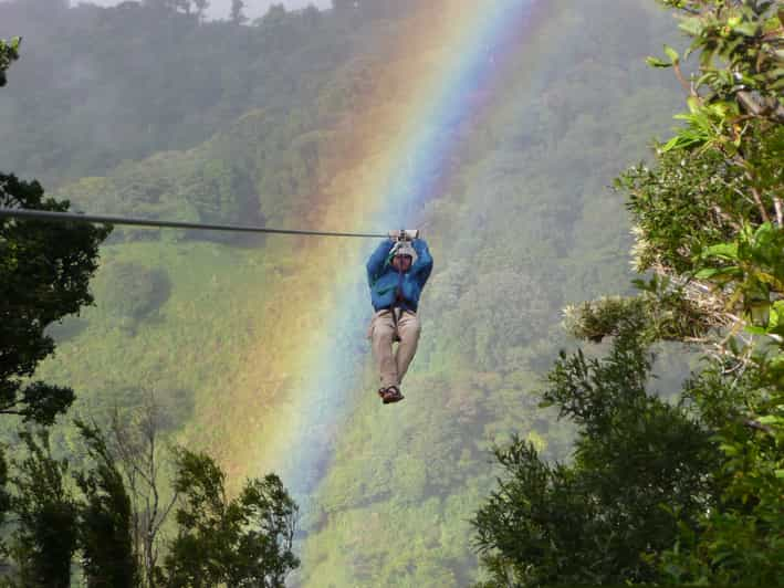 Monteverde: Jungle Zipline & Tarzan Swing With Transfer 