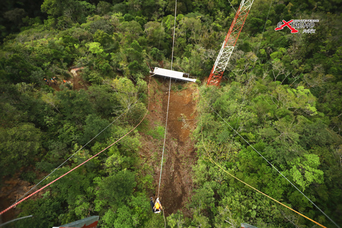 Monteverde: Zipline w dżungli i Tarzan Swing z transferemMontevede: Zipline w dżungli i huśtawka Tarzan z transferem