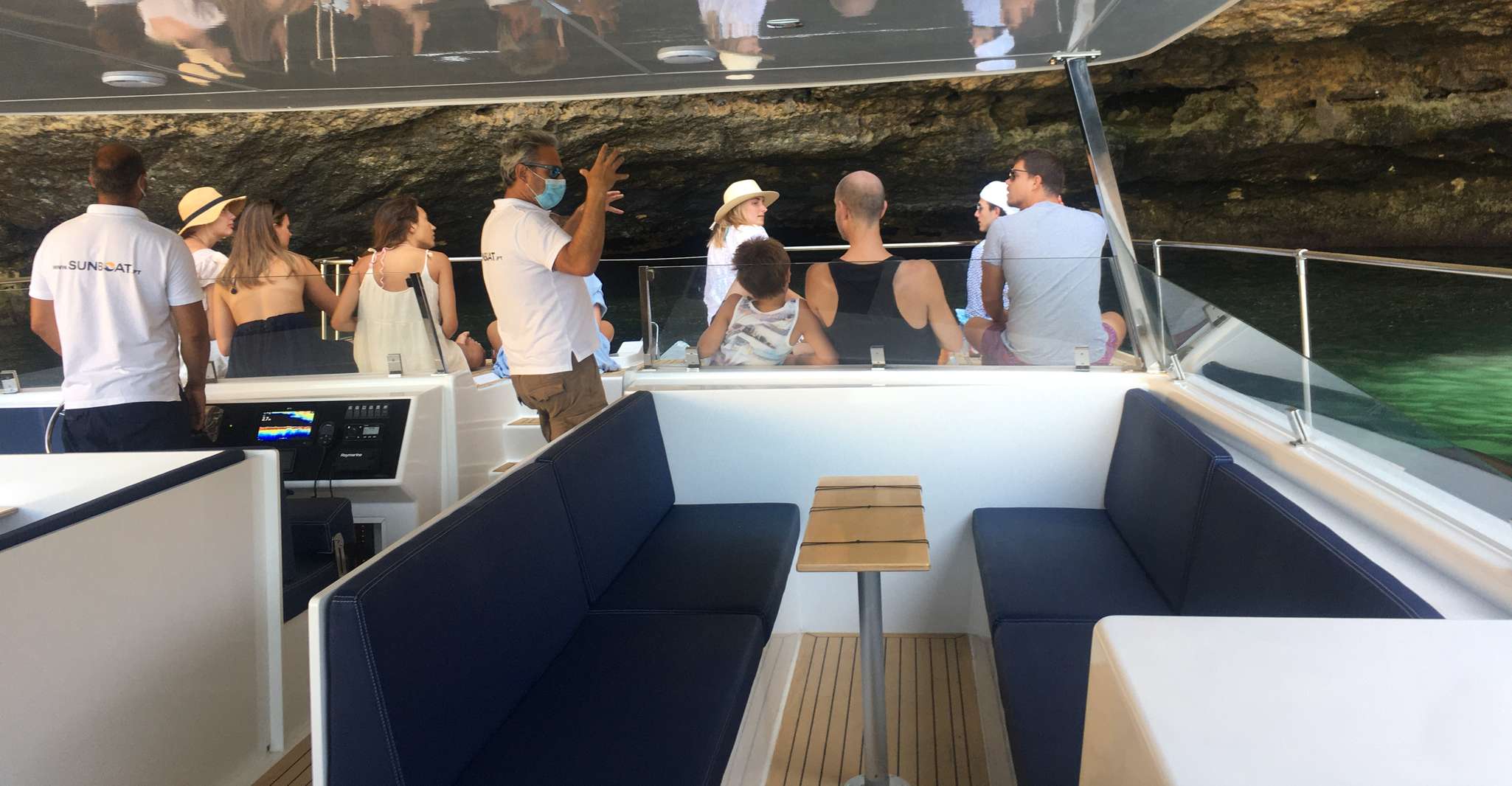 Portimão, Benagil Caves & Coastline by Luxury Eco Catamaran - Hizvo