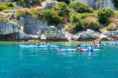 From Kas: Kekova Sea Kayaking Guided Tour With Lunch
