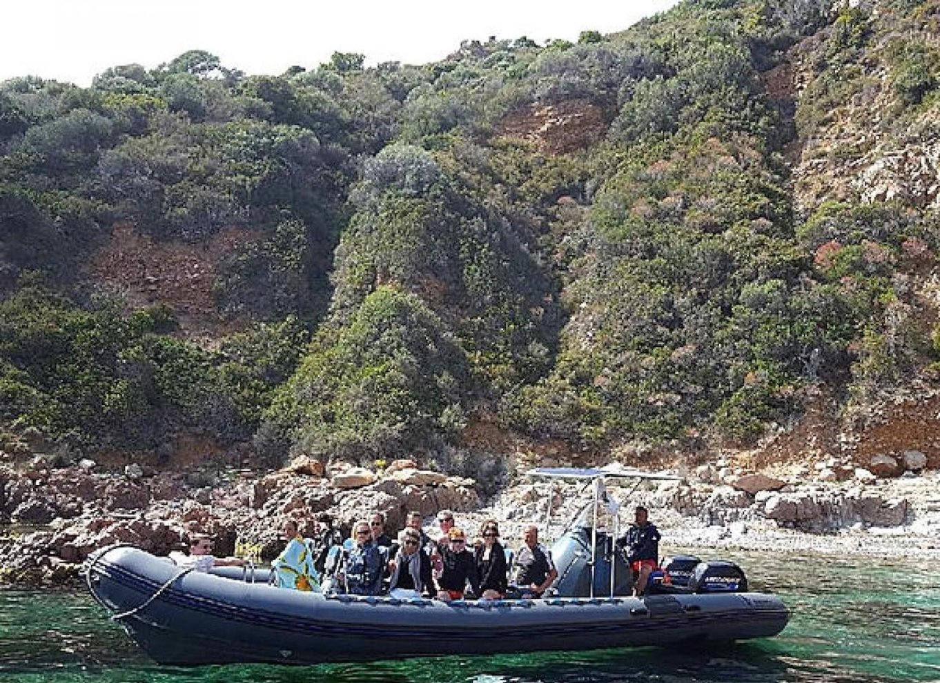 Ajaccio/Porticcio: Scandola og Piana – dagstur i gummibåd