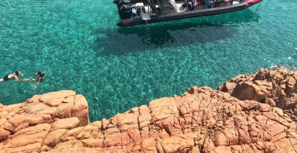 Ajaccio/Porticcio: Scandola & Piana Semi-Rigid Boat Day Trip
