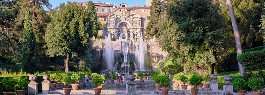Tivoli: Villa D'Este & Villa Adriana Villae Pass & Pemcards