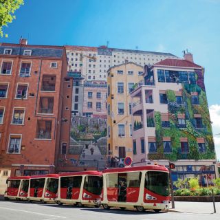 Lyon: City Tram Ticket and Old Town Self-Guided Walking Tour