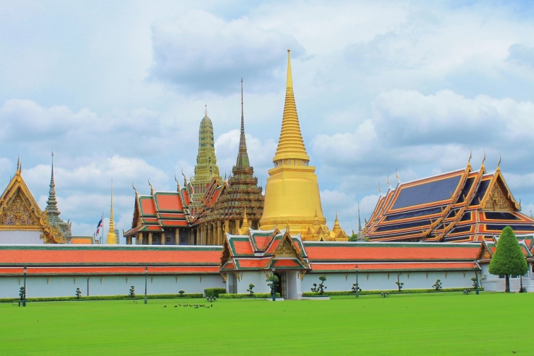 Bangkok: visite privée d'une demi-journée du Grand Palais et du Wat Pho