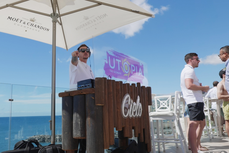 Costa Adeje: festa in piscina Utopia del Monkey Beach Club di Tenerife