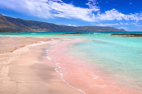 De Rethymno e Chania: Excursão diurna pela Ilha Elafonisi de ônibus