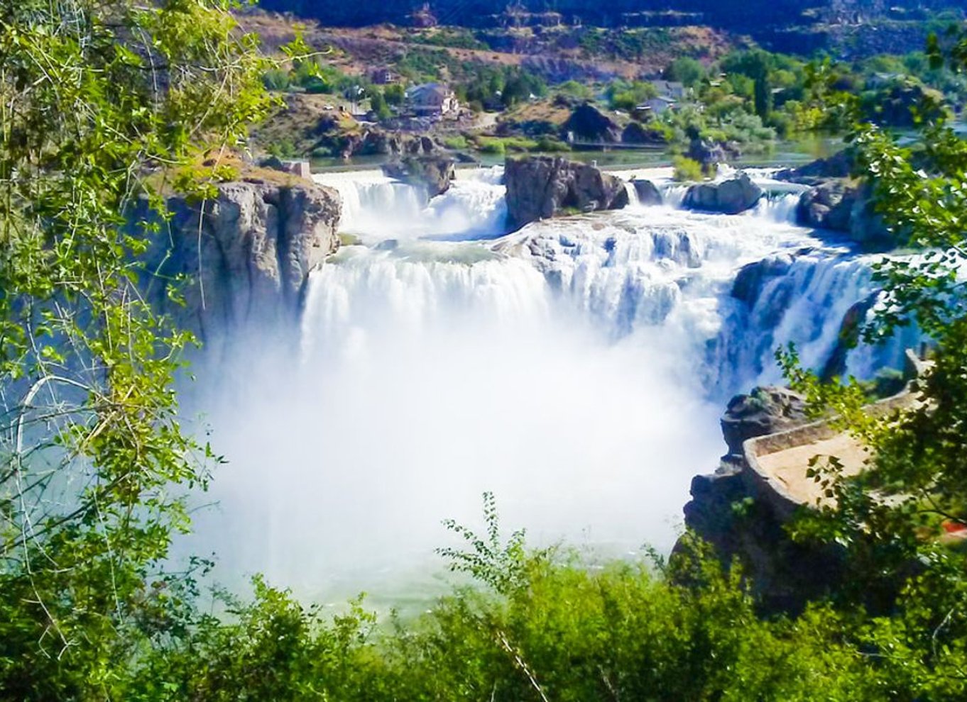 Twin Falls: Shoshone Falls & City Tour Halvdagstur med guide