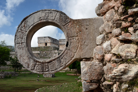 Från Cancún: Cobá, Cenote, Tulum och Playa del Carmen TourMötesplats Cancun Down Town