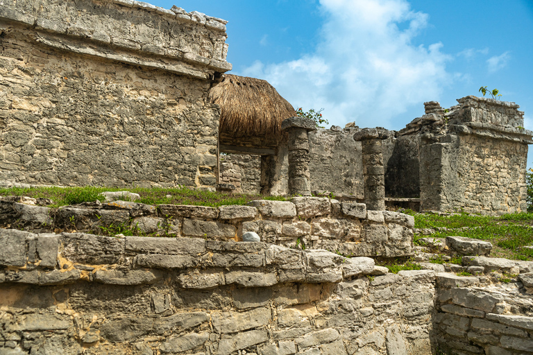 Z Cancún: Wycieczka do Cobá, Cenote, Tulum i Playa del CarmenMiejsce spotkania Cancun Down Town