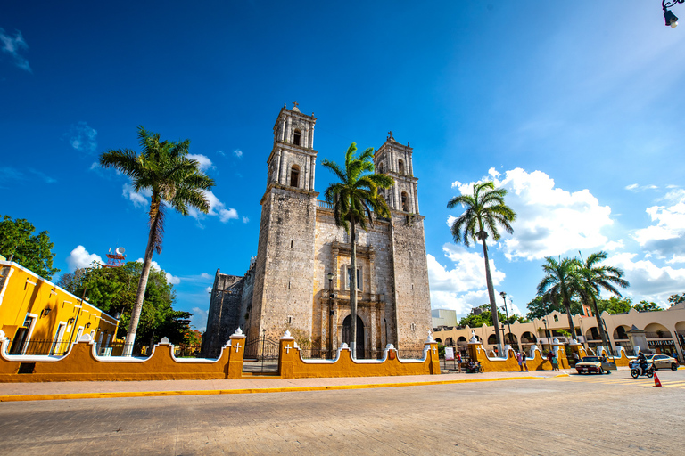 Riviera Maya: Tour di Chichén Itzá, Cenote e ValladolidTour con prelievo dal punto d&#039;incontro a Cancún