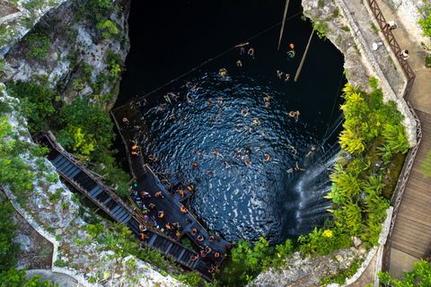 Riviera Maya: Tour di Chichén Itzá, Cenote e ValladolidTour con prelievo dal punto d&#039;incontro a Cancún