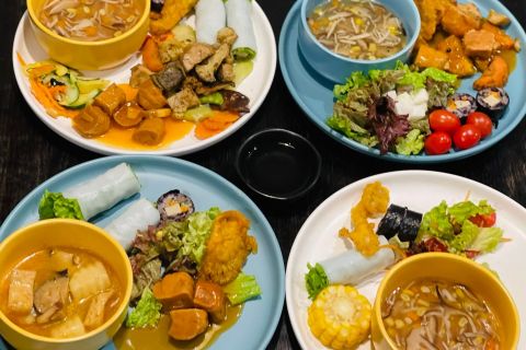 Van Hanoi: dagtour met vegetarisch eten in de oude wijk