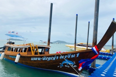 Phuket: voyage privé en bateau à longue queue vers l'île James Bond
