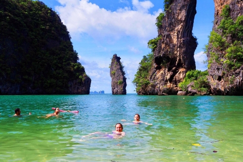 Phuket: viaje privado en bote de cola larga a la isla de James Bond