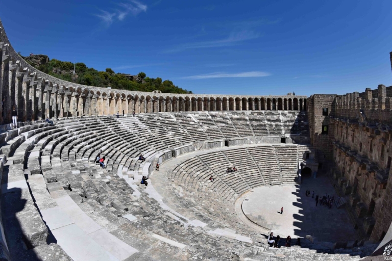 From Antalya: Perge, Aspendos & Side Private Tour From Antalya: Private Perge Aspendos Side Tour