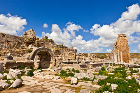 From Alanya: Private Perge, Side, and Aspendos Theater Tour