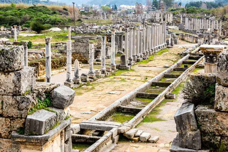 D'Alanya: visite privée du théâtre Perge, Side et Aspendos