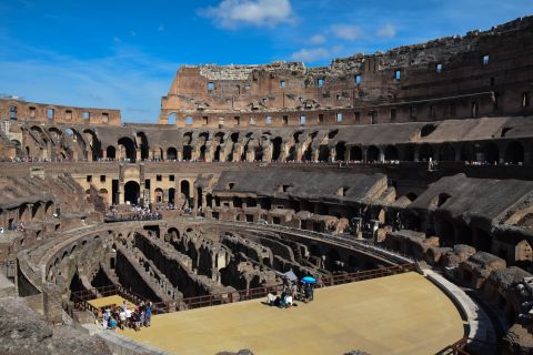 Rzym: Bilet wstępu hostowanego do Koloseum z dostępem do Areny