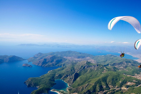 Ölüdeniz: Tandem paragliding in Fethiye met ophaalservice vanaf je hotelTandem paragliding met vervoer vanaf je hotel