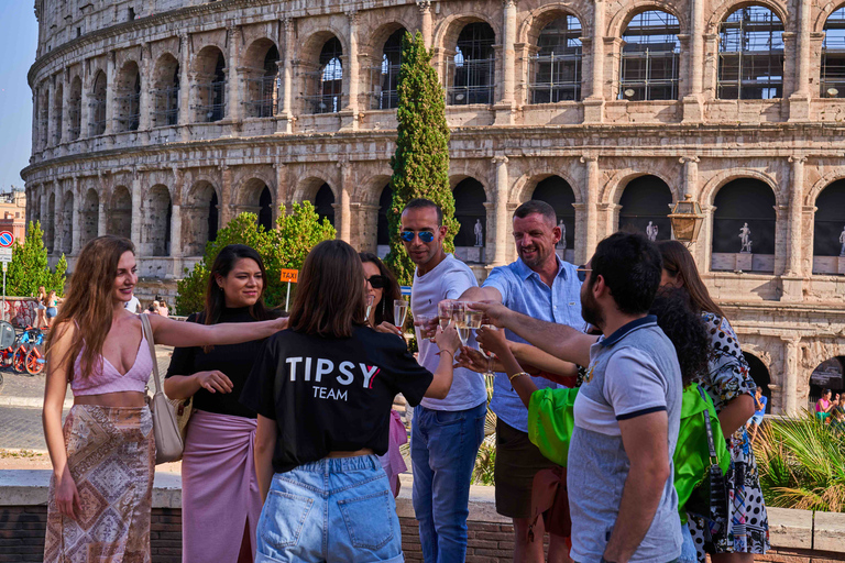 Roma: passeio a pé pela história do bêbado com bebidas incluídasRoma: excursão a pé pela história bêbada com bebidas incluídas