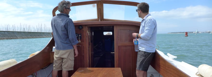 La Rochelle : tour en bateau de 1 heure 15 minutes dans la baie