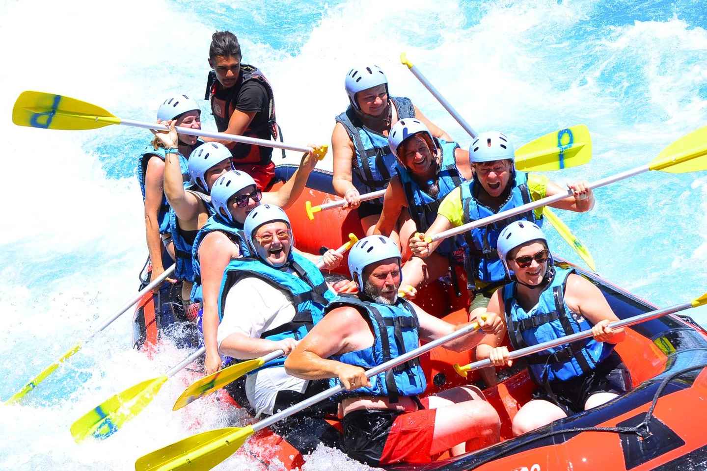 Alanya and City of Side: Whitewater Rafting and Jeep Safari