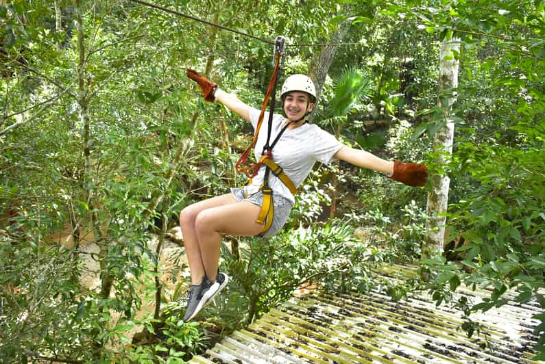 Canc N Excursi N En Quad Por La Selva Tirolesa Y Ba O En Un Cenote Getyourguide