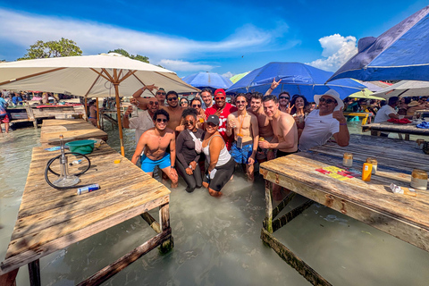 Cartagena: The Ultimate Party Boat Tour to Barú Island, Rosario, and Cholon. Cartagena: Party Boat Tour to Barú Island, Rosario, and Cholón