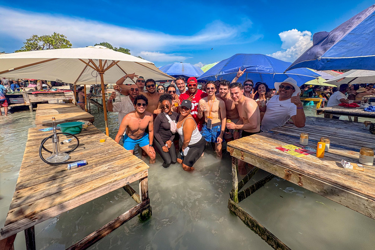 Cartagena: The Ultimate Party Boat Tour to Barú Island, Rosario, and Cholon. Cartagena: Party Boat Tour to Barú Island, Rosario, and Cholón
