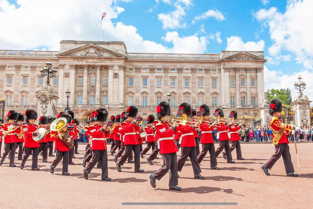 Londres: tour del cambio de guardia y el palacio de Buckingham