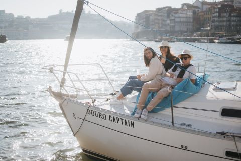 Porto: privé charmante zeilboottocht op de rivier de Douro