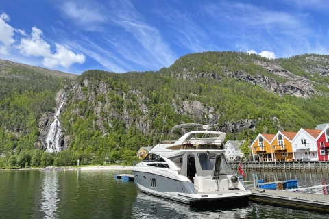 Z Bergen: prywatny rejs po fiordach Modalen z wodospadami