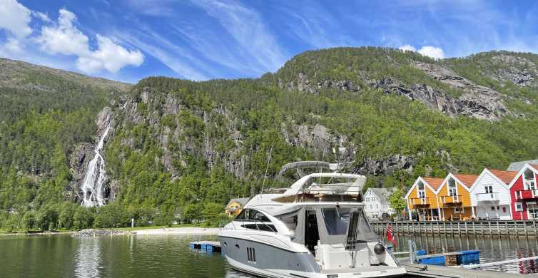 From Bergen Modalen Private Fjord cruise with Waterfalls GetYourGuide