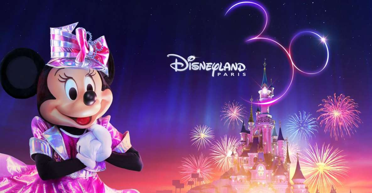 Paris: Disneyland Paris Ticket with Transfer from Paris | GetYourGuide