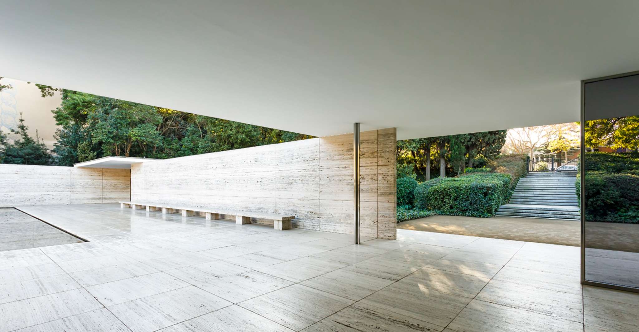 Barcelona, Mies van der Rohe Pavilion Ticket und Audio Guide - Hizvo