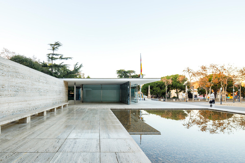 Barcelone : billet au Pavillon Mies van der Rohe, audioguide