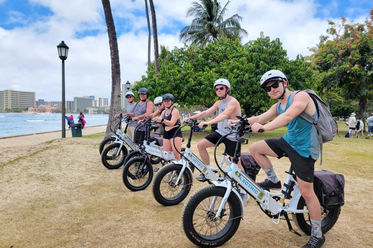 Honolulu: Prywatna przejażdżka na rowerze elektrycznym i wędrówka po Diamond Head