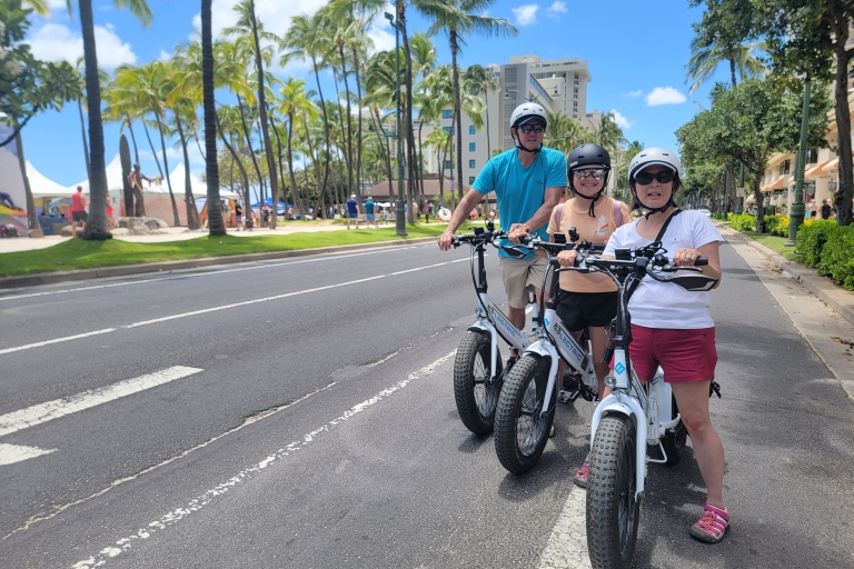 Honolulu: Private E-Bike Ride and Diamond Head Hike