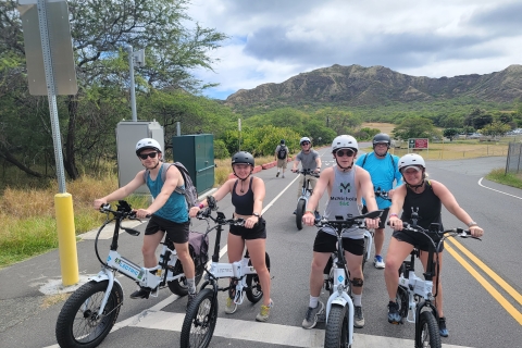 Honolulu: Private E-Bike Ride and Diamond Head Hike
