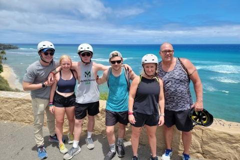 Honolulu: paseo privado en bicicleta eléctrica y caminata por Diamond Head